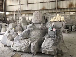 Human Sculptures Animal Outdoor Modern Granite