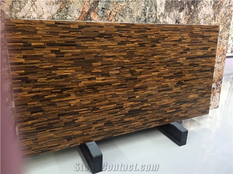 Tiger Eye Semiprecious Stone Luxury Stone China Golden Yellow