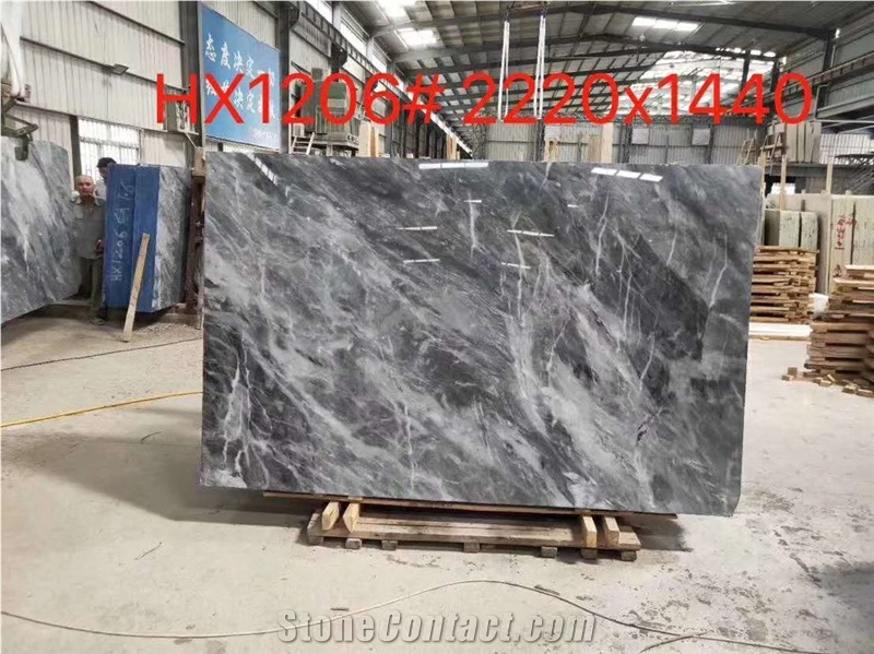 Vathilakkos Drama Semi White Marble Slabs Tiles