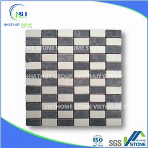 Honed Marble Hexagon Mosaic