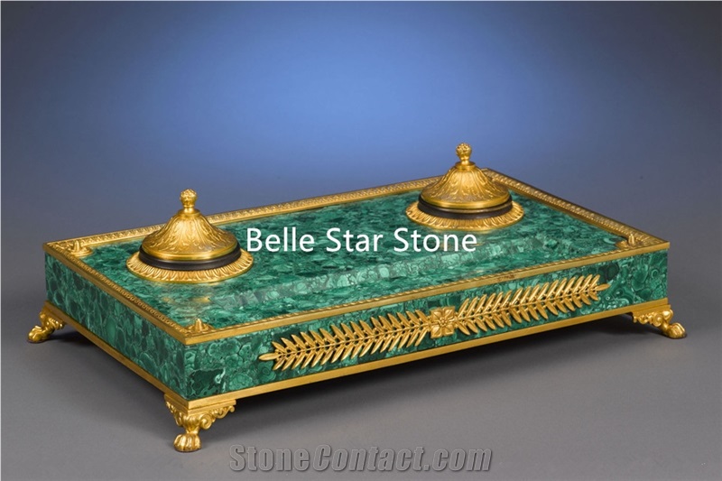 Green Jade/Malachite Precious Stone Handcrafts