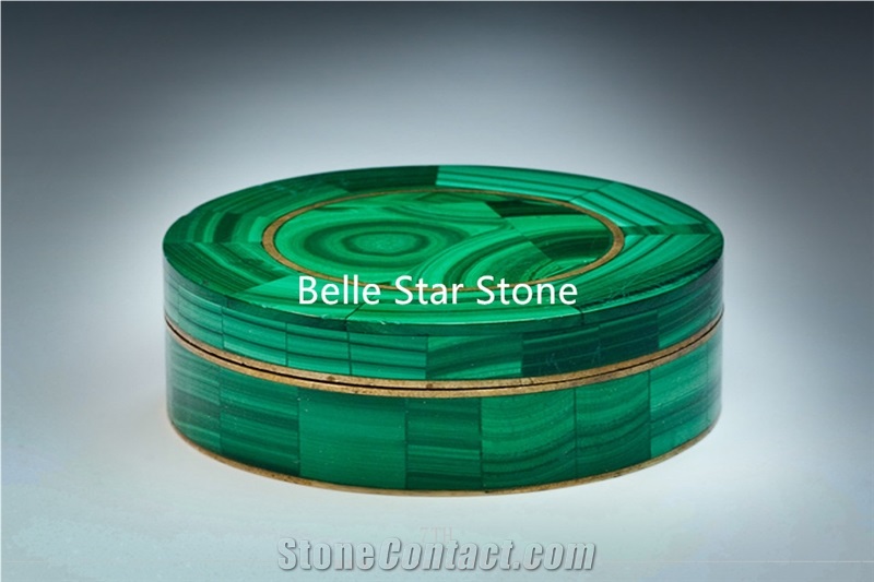 Green Jade/Malachite Precious Stone Handcrafts
