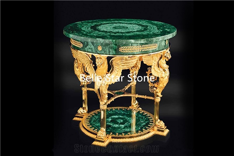 Green Jade/Malachite Precious Stone Handcrafts