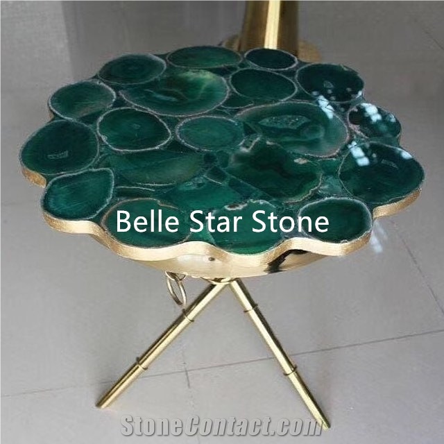 Malachite/Green Jade Precious Stone Wall Tiles
