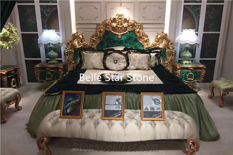 Malachite/Green Jade Precious Stone Wall Tiles