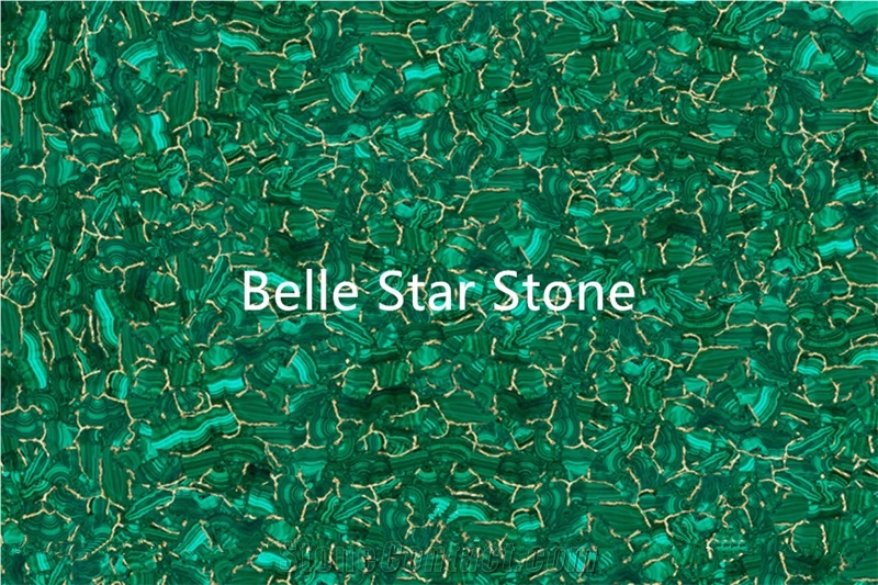 Malachite Semi Precious Stone Washbasin/Vanity Top