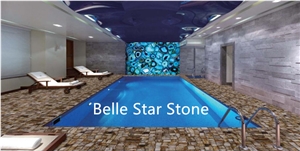 Petrified Wood Semiprecious Stone Pool Floor Tiles Petrified Wood Semiprecious Stone Pool Floor Tiles