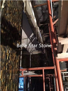 Tiger"S Eye Precious Stone Hotel Wall Slabs &Tiles