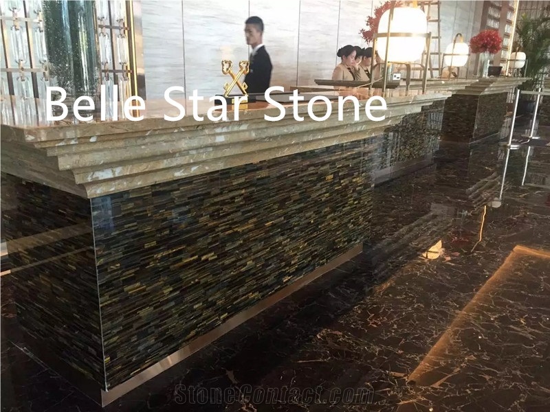 Tiger"S Eye Semiprecious Stone Wall Slabs & Tiles