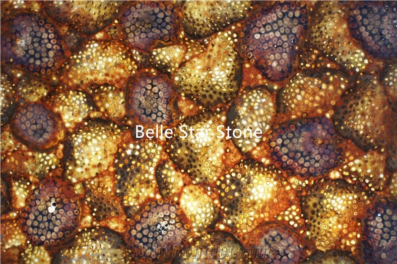 Topaz Semi Precious Gemstone Slabs & Tiles