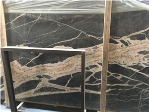 Grey Brown Emperador Marble Slabs,Interior Wall & Floor