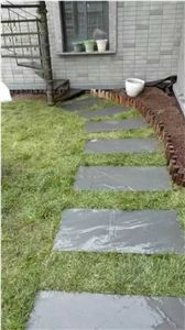 Natural Grey Slate,Exterior Wall,Fall&Garden