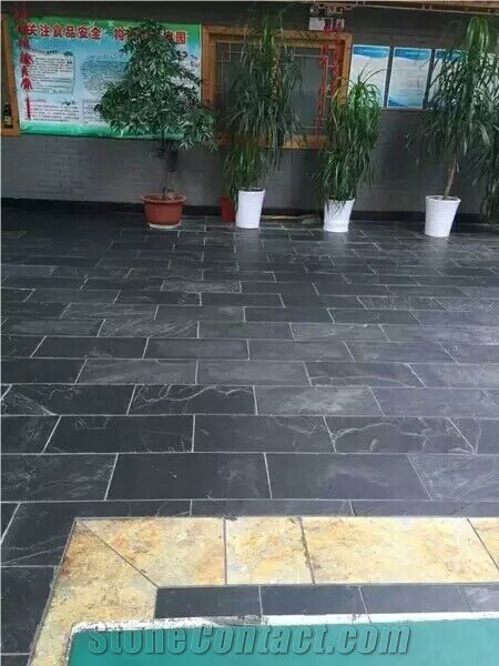 Natural Grey Slate,Exterior Wall,Fall&Garden