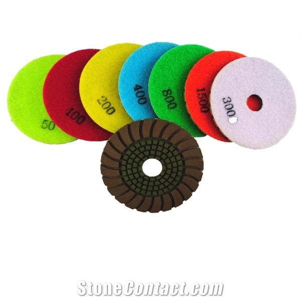 Sunflower Granite Polishing Pads