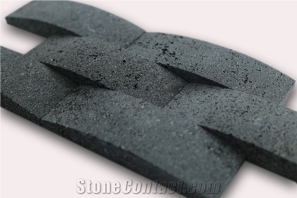 Bali Grey Basalt Wall Cladding Panels