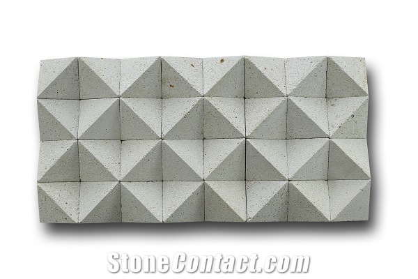 Bali White Limestone Wall Cladding, Interial Wall Panels