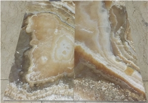 Honey Onyx Tiles Indonesia Gold-Brown Onyx Slabs