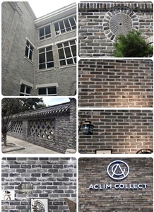 Antique Used Grey Brick Veneer,Thin Brick Tile