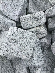Exterior Pattern Granite Cube Walkway Paver Cobble