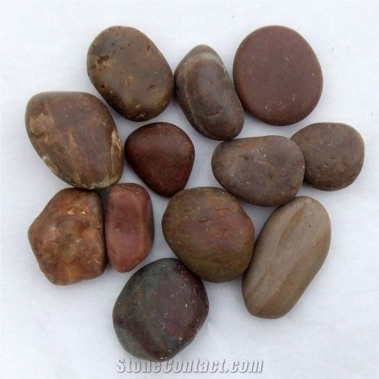 Natural Color Garden Pebble Stone,Brown Pebble