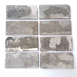 Old Reclaimed Brick Veneer Panels in Grey Color