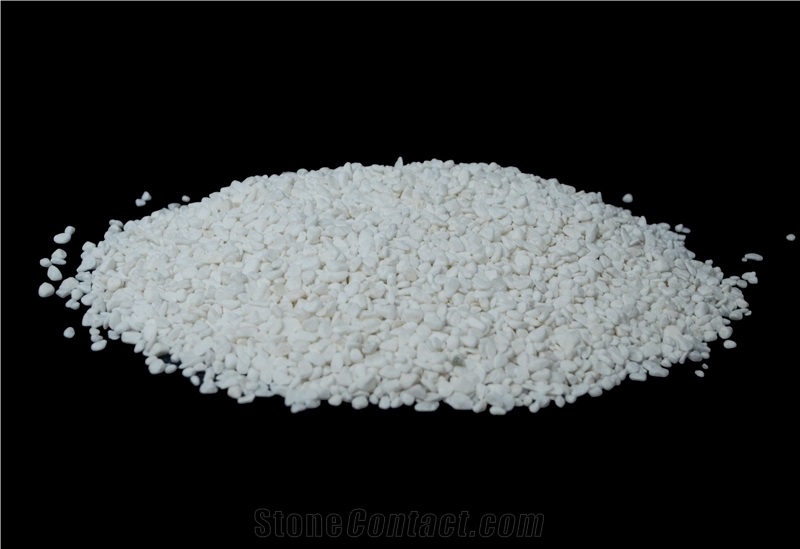 Pure White Landscaping Pebble Gravel Stone