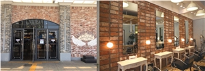 Reclaimed Used Red Grey Brick for Wall Decoration
