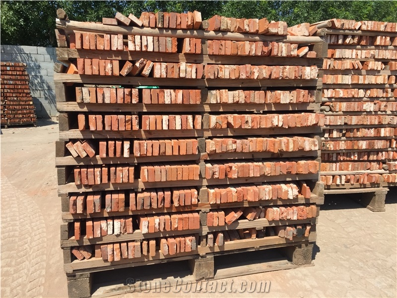 Secondhand Old Reclaimed Bricks Veneer Panels