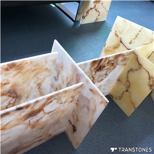 6-20mm Thickness Faux Alabaster Sheet for Ceiling