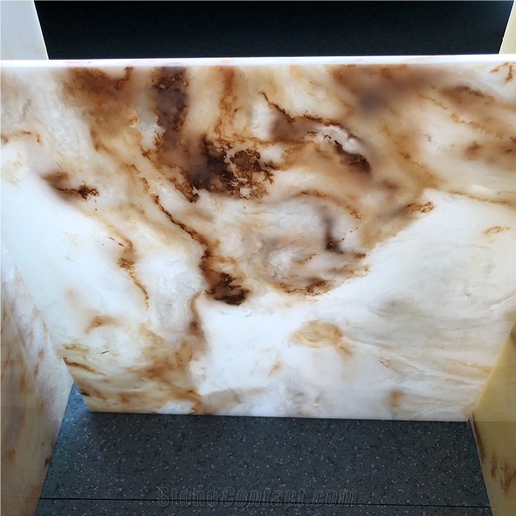 6-20mm Thickness Faux Alabaster Sheet for Ceiling