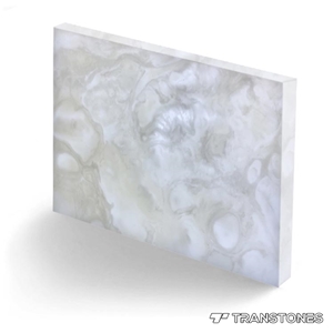 Alabaster Acrylic Bar Counter Faux Alabaster Sheet