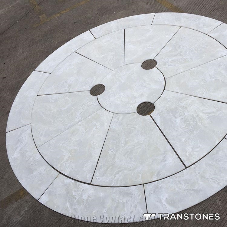 Alabaster Acrylic Bar Counter Faux Alabaster Sheet
