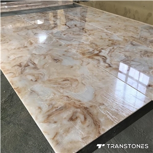 Alabaster Resin Stone Slab for Led Panel Lighting