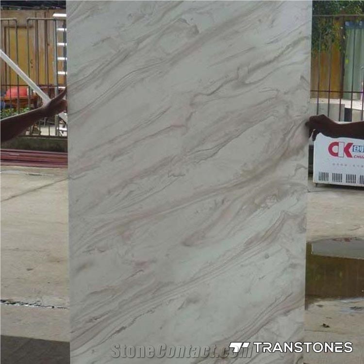 Alabaster Stone Resin Panel for Lampshade