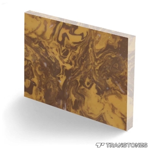 Artificial Alabaster Slab Office Conference Table