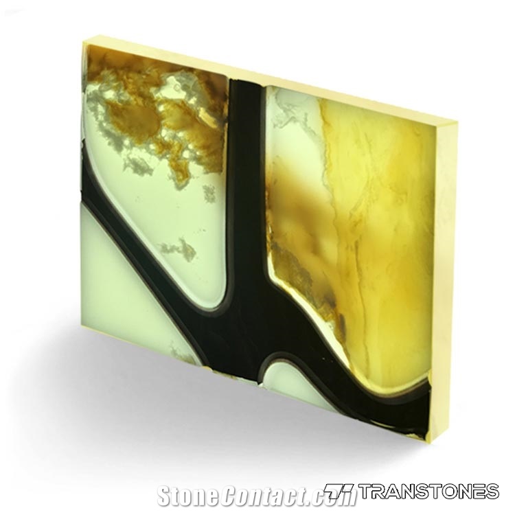 Artificial Onyx Marble Slab Faux Alabaster