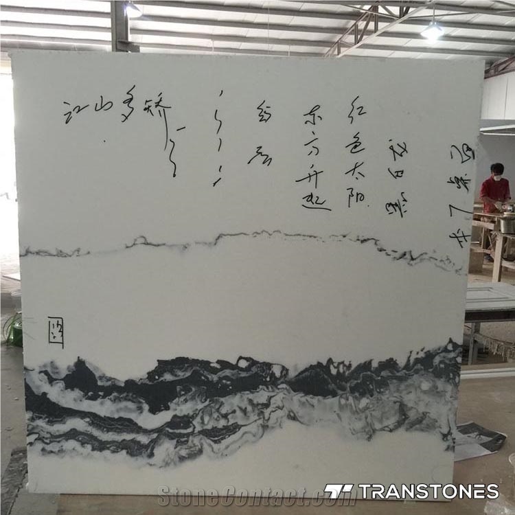 Artificial Onyx Stone Alabaster Painting Sheet