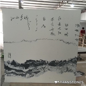 Artificial Onyx Stone Alabaster Painting Sheet