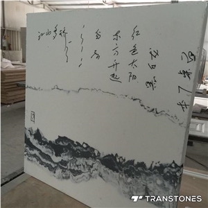 Artificial Onyx Stone Alabaster Painting Sheet