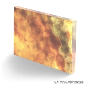 Backlit Artificial Alabaster Stone Slab