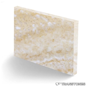 Backliting for Crystallized Artificial Granite
