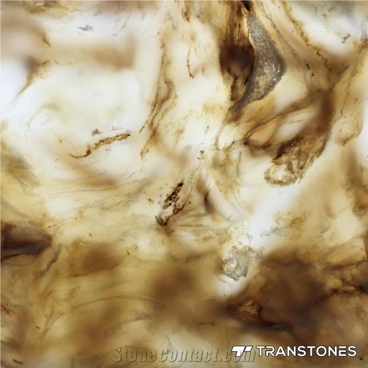 Customized Size Artificial Onyx Alabaster Sheet