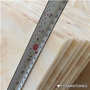 Customized Size Artificial Onyx Alabaster Sheet