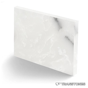 Decorated Translucent Faux Alabaster Sheet