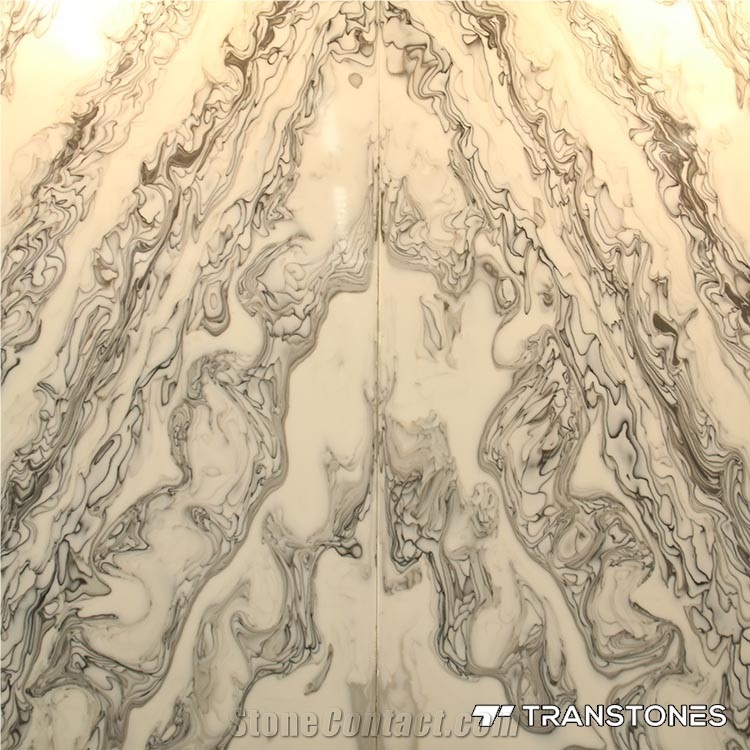 Faux Alabaster Acrylic Sheet Table Top