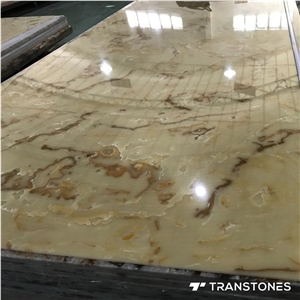Faux Alabaster Backlit Onyx Sheet