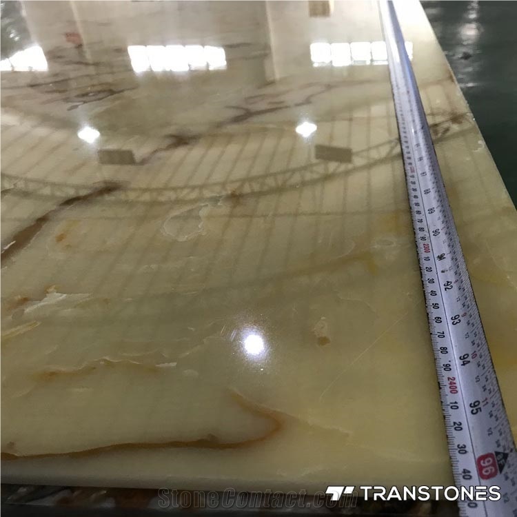 Faux Alabaster Backlit Onyx Sheet