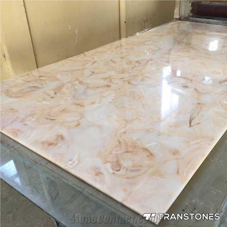 Faux Alabaster Sheet for Wall Cladding