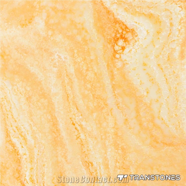 Faux Alabaster Slab Translucent Resin Panel