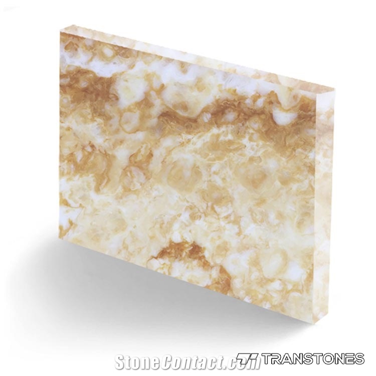 Faux Onyx Alabaster Resin Panel